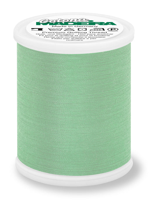 Madeira Cotona 50 | Cotton Machine Quilting & Embroidery Thread | 1100 Yards | 9350-712 | Celery Green