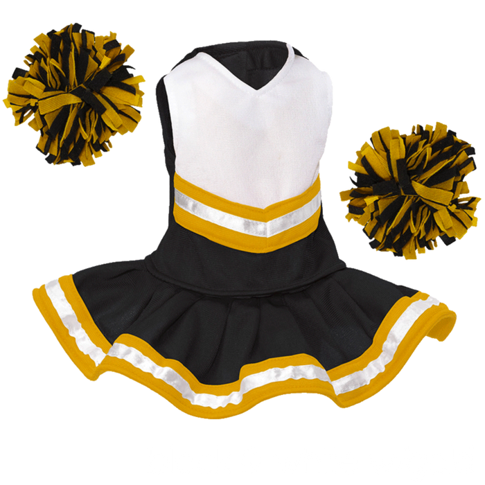 Tennessee Cheer Outfit With Shoes for 18 Doll 