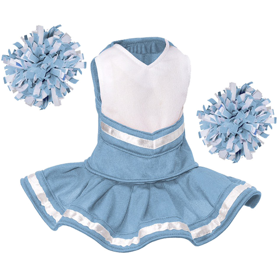 Royal Blue Cheerleader Outfit 18 Doll Clothes for American Gi