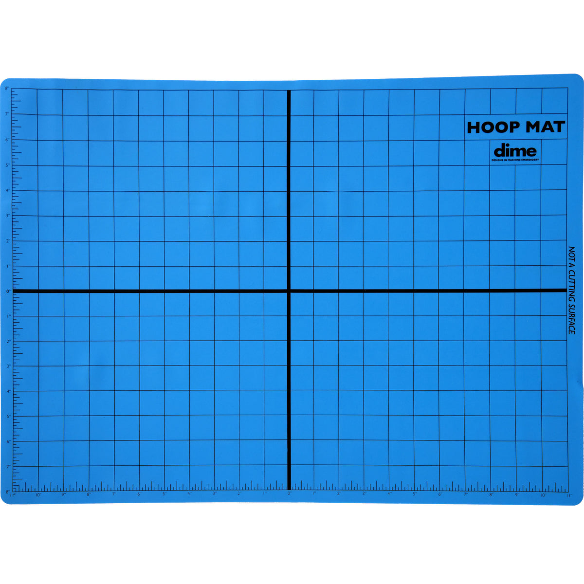 Dime Hoop Mat - 22 Inches x 16 Inches Silicone Mat