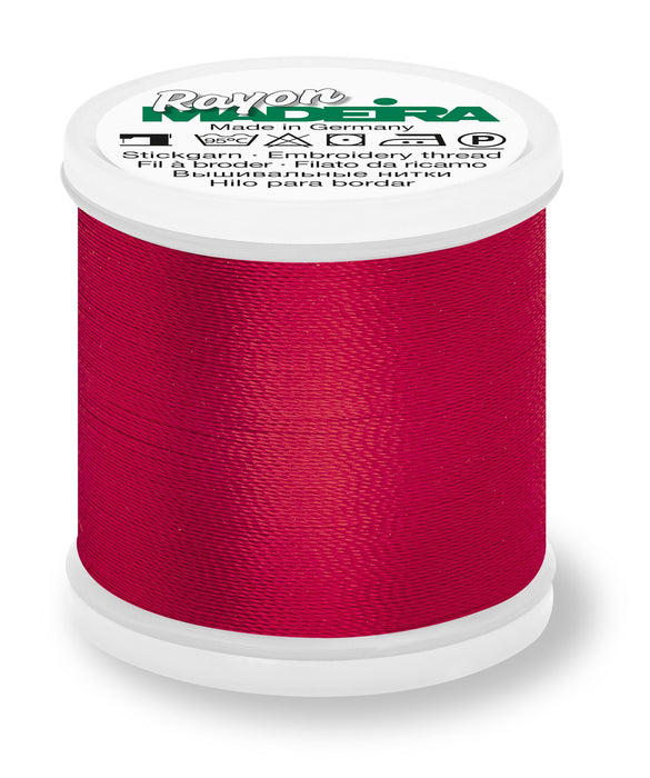 Madeira Rayon 40 | Machine Embroidery Thread | 220 Yards | 9840-1281 | Mulberry