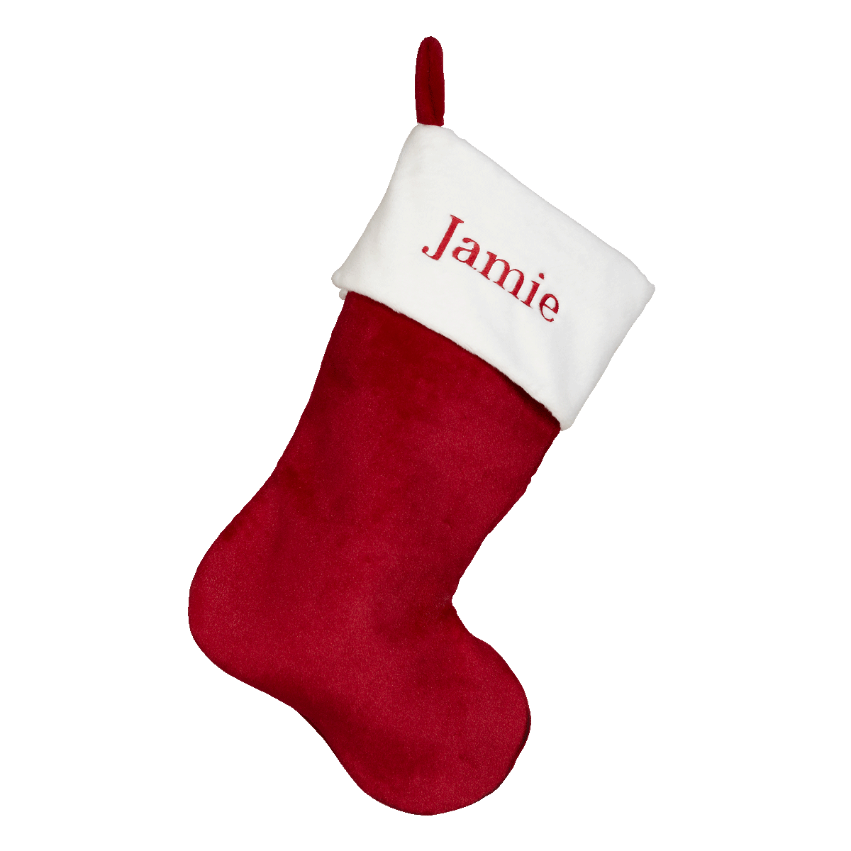 18' embroiderable christmas stocking