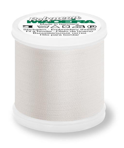 Madeira Polyneon 40 | Machine Embroidery Thread | 440 Yards | 9845-1949 | Cream