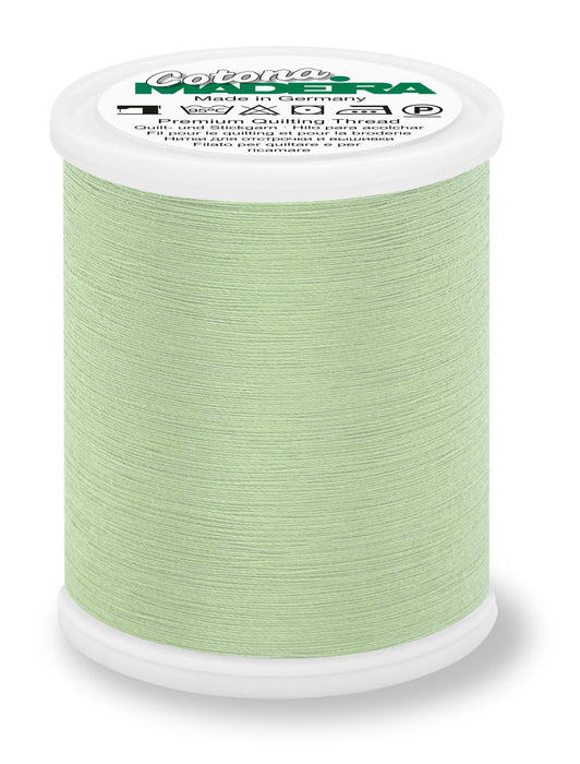 Madeira Cotona 50 | Cotton Machine Quilting & Embroidery Thread | 1100 Yards | 9350-774 | Lime Green