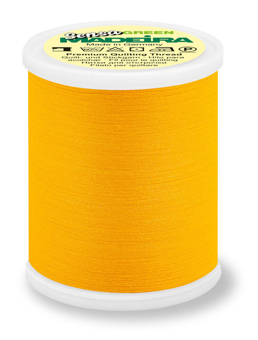 Madeira Sensa Green 40 | Quilting and Machine Embroidery Thread | 1100 Yards | 9390-137 | Marigold