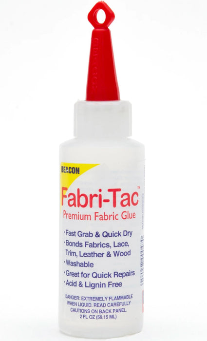 Beacon Fabri-Tac Permanent Adhesive, 4 Ounce The Glue Gun in A Bottle !