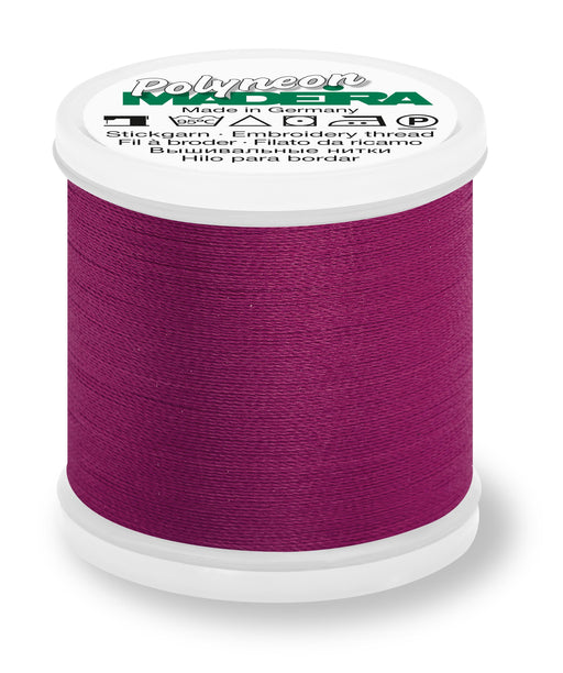 Madeira Polyneon 40 | Machine Embroidery Thread | 440 Yards | 9845-1710 | Dark Rose
