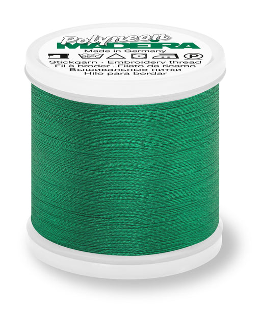 Madeira Polyneon 40 | Machine Embroidery Thread | 440 Yards | 9845-1868 | Isle Green