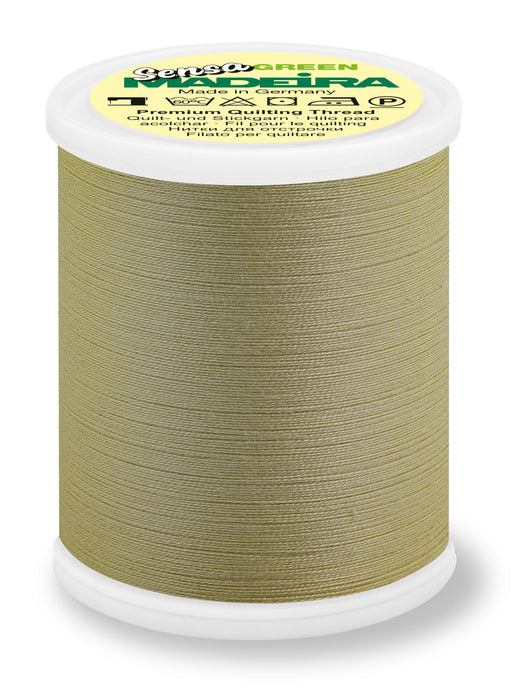 Madeira Sensa Green 40 | Quilting and Machine Embroidery Thread | 1100 Yards | 9390-273 | Khaki