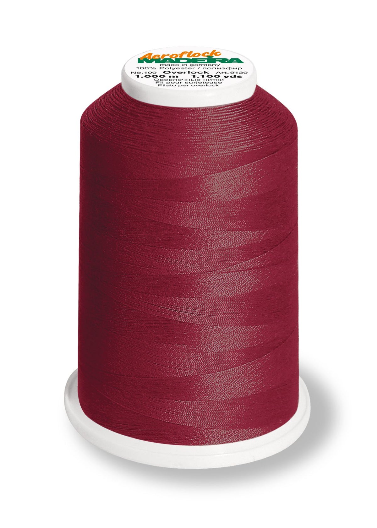 Madeira Aeroflock 100, Thick Serger / Overlock Thread