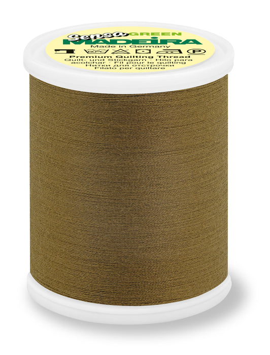 Madeira Sensa Green | Machine Embroidery Thread | 1100 Yards | 9390-348 | Antique Bronze