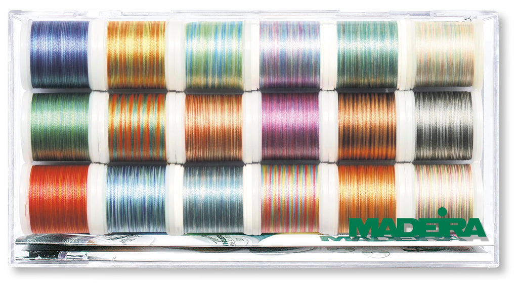 Madeira Thread Collection Madeira Polyester Thread Sets — AllStitch Embroidery Supplies