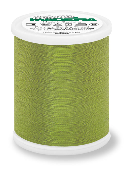 Madeira Cotona 50 | Cotton Machine Quilting & Embroidery Thread | 1100 Yards | 9350-714 | Citron