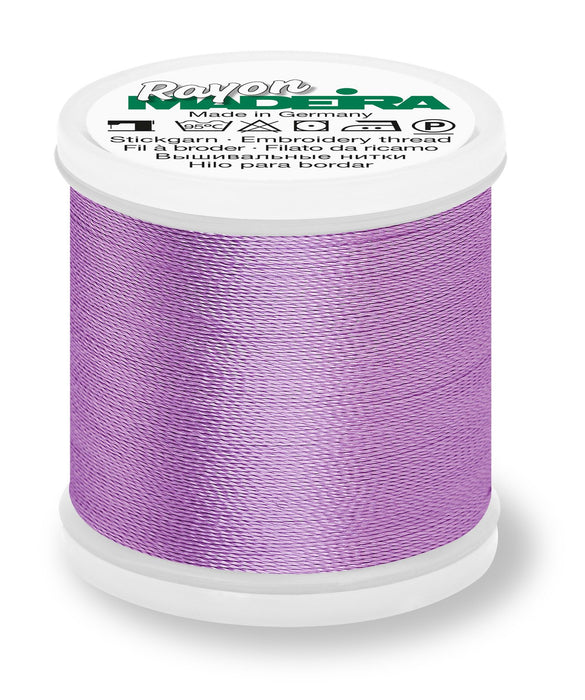 Madeira Rayon 40 | Machine Embroidery Thread | 220 Yards | 9840-1080 | Orchid