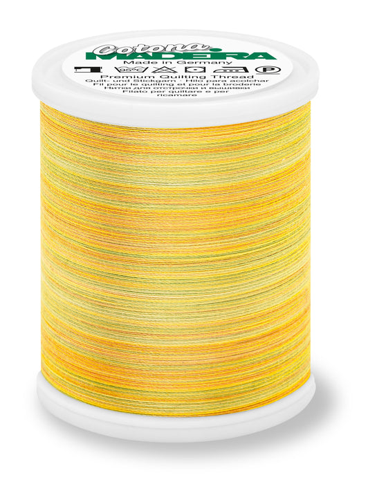 Madeira Cotona 50 | Cotton Machine Quilting & Embroidery Thread | 1100 Yards | 9350-511 | Sunrise