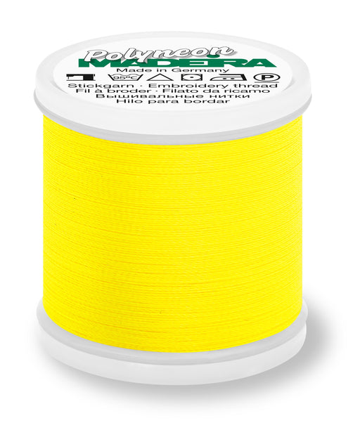 Madeira Polyneon 40 | Machine Embroidery Thread | 440 Yards | 9845-1883 | Neon Sun