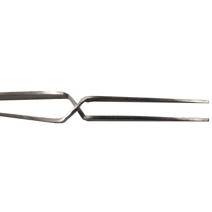 Cross Lock Tweezers Pointed Self Closing Reverse Action Soldering 6-1/2  Long SS by JTS