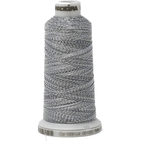 Madeira Reflective Embroidery Thread - Silver