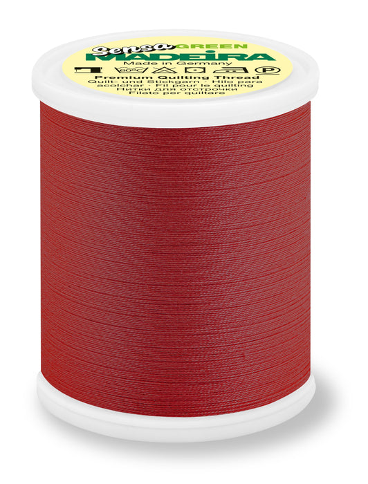 Madeira Sensa Green 40 | Quilting and Machine Embroidery Thread | 1100 Yards | 9390-182 | Wild Cherry