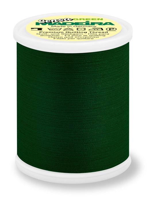Madeira Sensa Green 40 | Quilting and Machine Embroidery Thread | 1100 Yards | 9390-103 | Black Forest