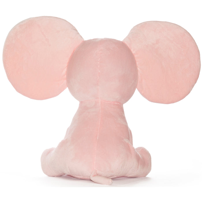 Cubbies Pink Dumble Elephant w/Embroiderable Ears  Elephant, Embroidery  blanks, Embroidery supplies