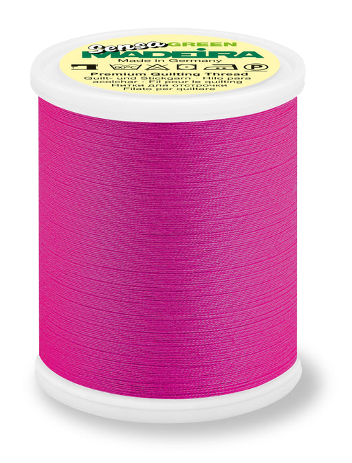 Madeira Sensa Green 40 | Quilting and Machine Embroidery Thread | 1100 Yards | 9390-110 | Fuchsia