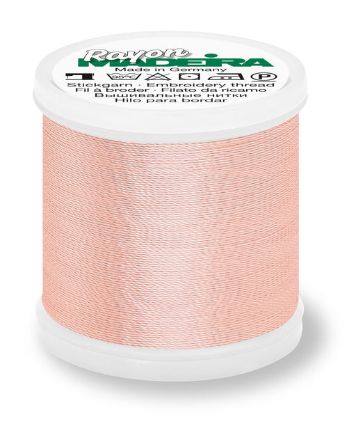 Madeira Rayon 40 | Machine Embroidery Thread | 220 Yards | 9840-1053 | Pastel Mauve