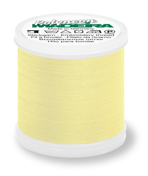 Madeira Polyneon 40 | Machine Embroidery Thread | 440 Yards | 9845-1866 | Lemon Frost