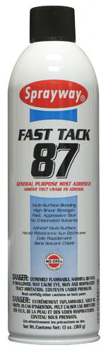 Sprayway Fast Tack 87 General Purpose Mist Adhesive — AllStitch Embroidery  Supplies