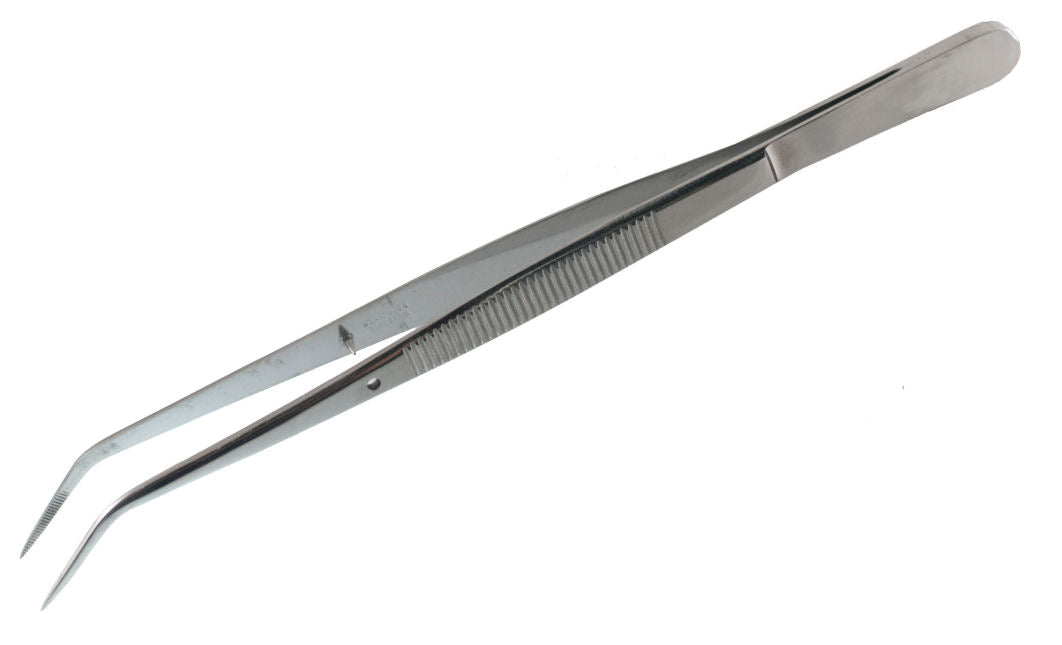 6 Curved-tipped Insulated Tweezers for Jewelry Making Electronic