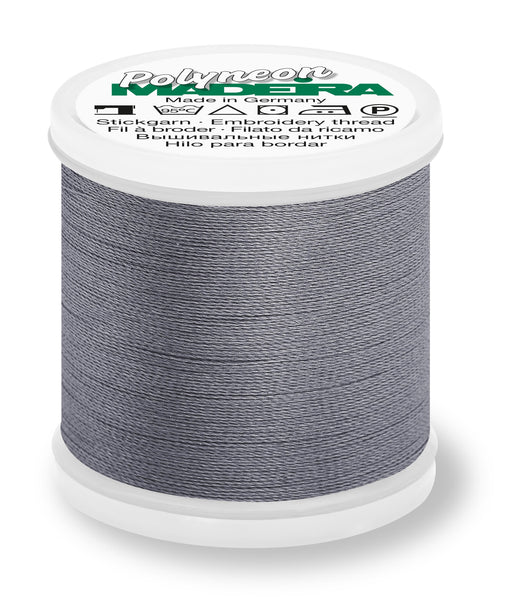 Madeira Polyneon 40 | Machine Embroidery Thread | 440 Yards | 9845-1618 | Metal
