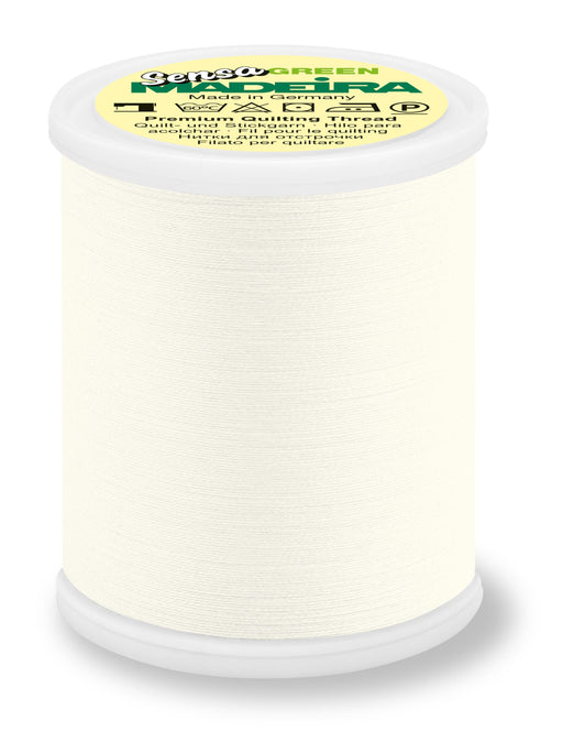 Madeira Sensa Green 40 | Quilting and Machine Embroidery Thread | 1100 Yards | 9390-066 | Cream
