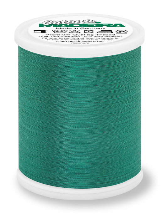 Madeira Cotona 50 | Cotton Machine Quilting & Embroidery Thread | 1100 Yards | 9350-667 | Dark Teal
