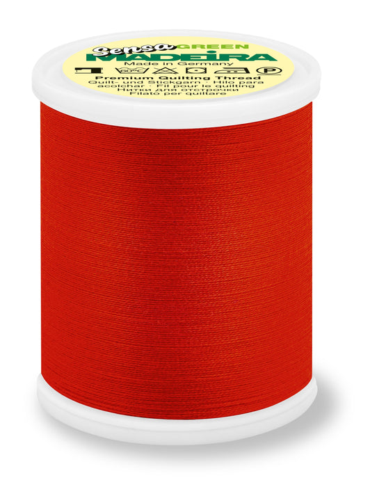 Madeira Sensa Green 40 | Quilting and Machine Embroidery Thread | 1100 Yards | 9390-147 | Cherry