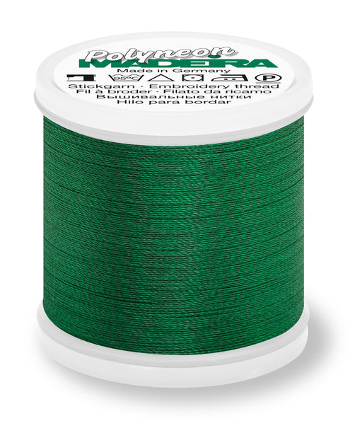 Madeira Polyneon 40 | Machine Embroidery Thread | 440 Yards | 9845-1750 | Emerald