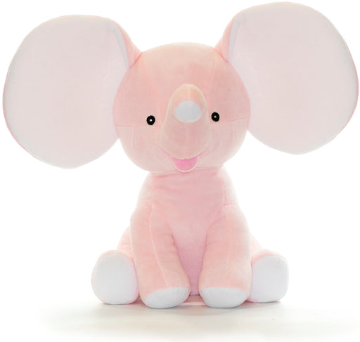 Cubbies Dumble - 12" Elephant w/Embroiderable Ears - Pink