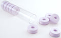 tabriz orchid Clear-Glide Plastic Sided Embroidery Bobbins - Tubes of 10 Class L