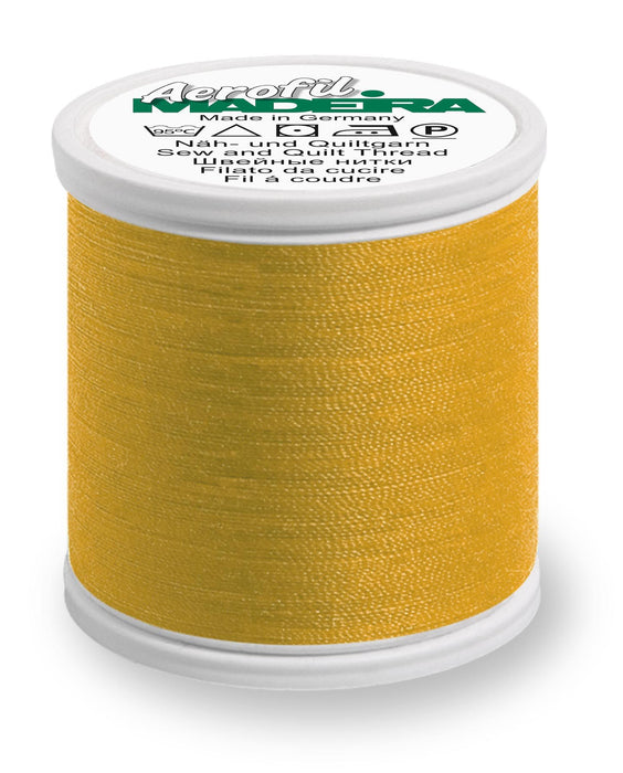 Madeira Aerofil 120 | Polyester Sewing-Construction Thread | 440 yards | 9125-8652 | Orange