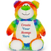 Cubbies Embroidery Rainbow Teddy Bear