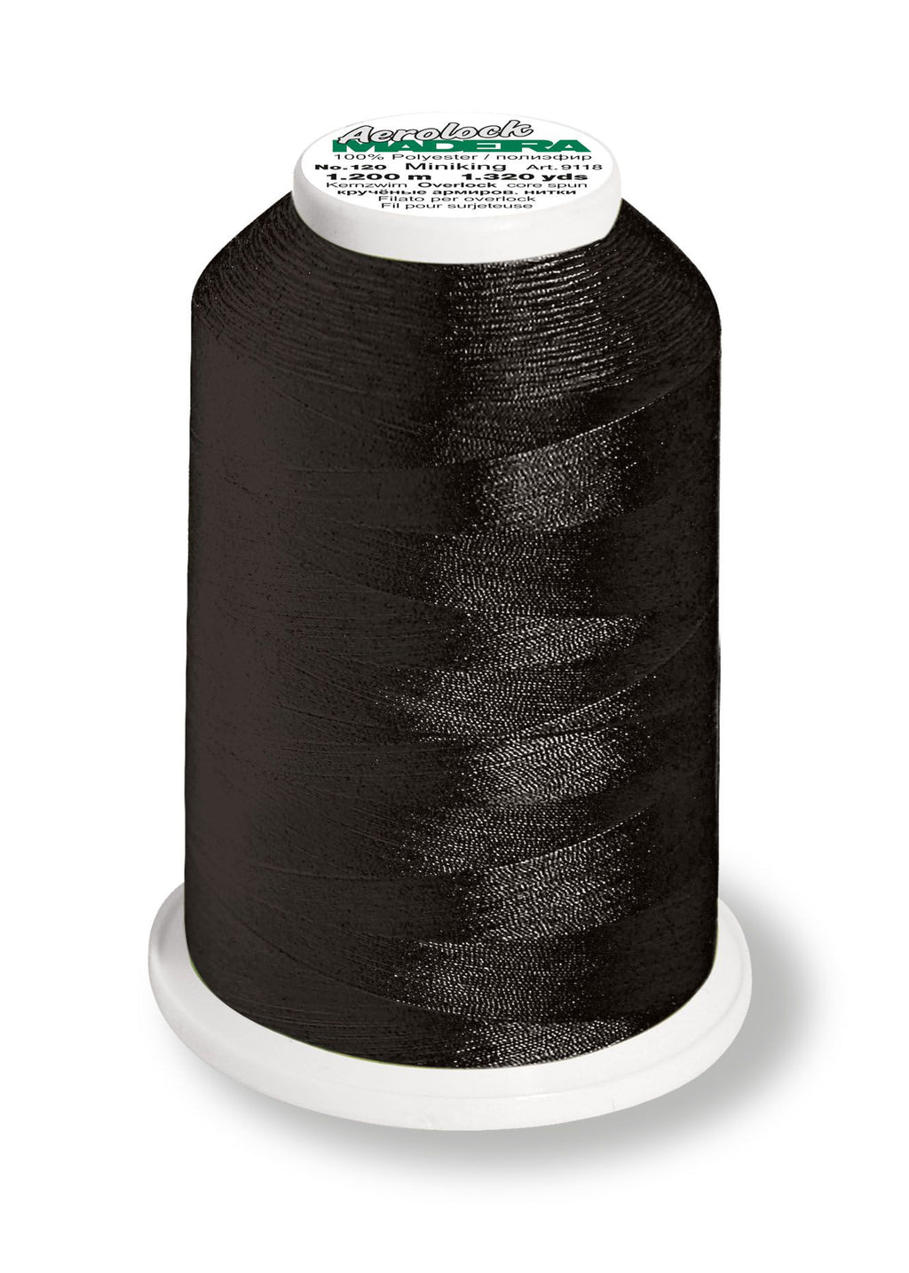 MADEIRA M9120-8941 Overlock Thread, Polyester, 8941 Blue, 1000 m, Meter MADEIRA M9120-8941 Overlock Thread, Polyester, 8941 Blue, 1000 m, Meter