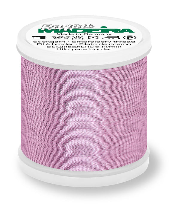 Madeira Rayon 40 | Machine Embroidery Thread | 220 Yards | 9840-1031 | Med. Orchid