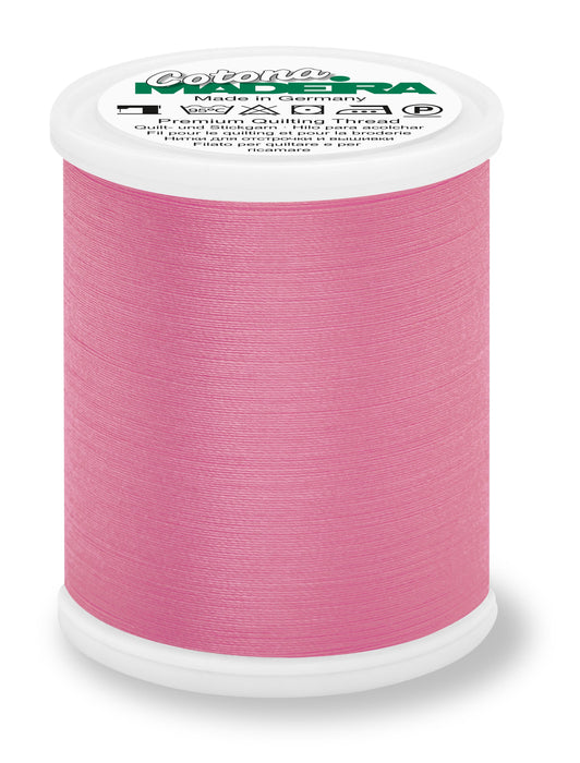 Madeira Cotona 50 | Cotton Machine Quilting & Embroidery Thread | 1100 Yards | 9350-605 | Pink