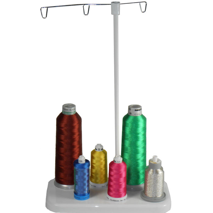  3 Cones Embroidery Thread Holder Spool Stand for Household All  Industrial and Domestic Sewing Machine Overlock Cone Stand(1#)