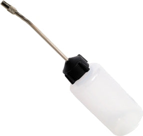 Deluxe Plastic Oiler with Angled Spout - Empty