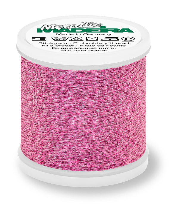 Madeira Sparkling Metallic 40 | Machine Embroidery Thread | 220 Yards | 9842-13 | Magnolia