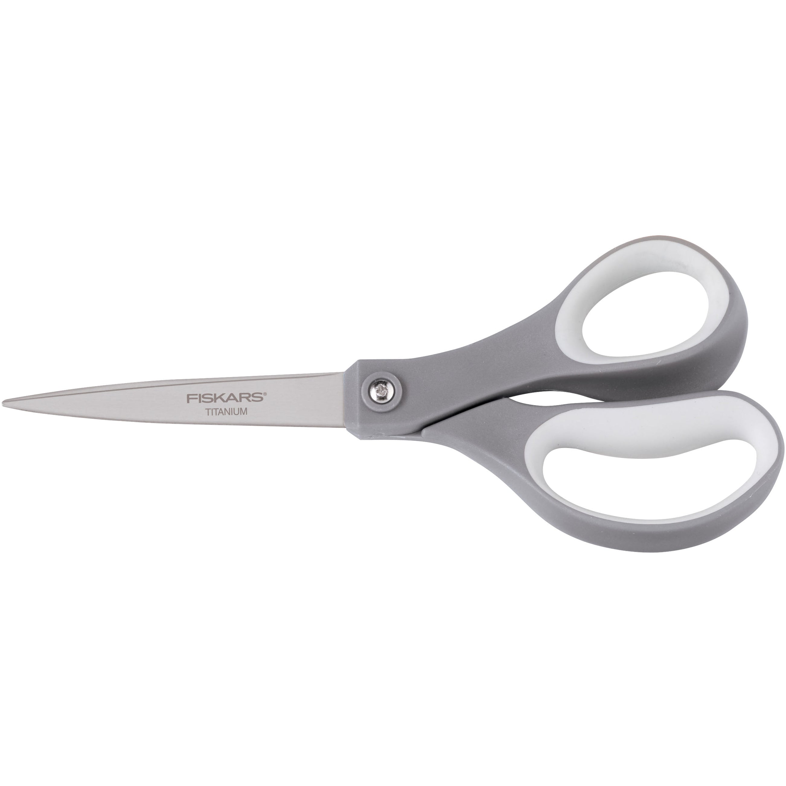 Fiskars 8'' Performance Softgrip Titanium Scissors - Grey — AllStitch ...