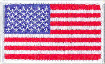 Embroidered American Flag Patches US Flag United States