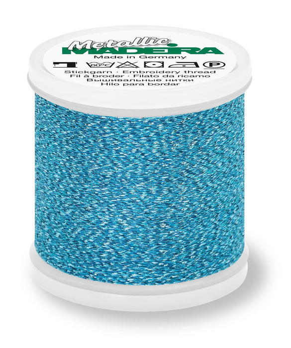 Madeira Sparkling Metallic 40 | Machine Embroidery Thread | 220 Yards | 9842-33 | Moonstone