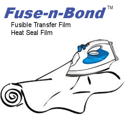 Fusing Patch Fuse-n-Bond Applique & Patch Heat Seal Film — AllStitch Embroidery Supplies