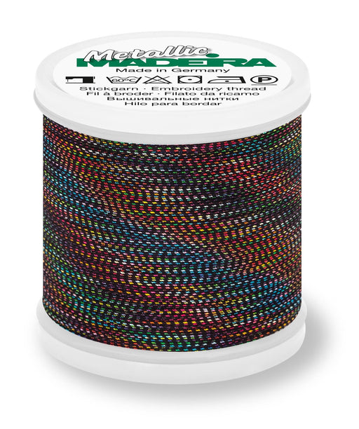 Madeira Soft Metallic 40 | Machine Embroidery Thread | 220 Yards | 9842-481 | Peacock